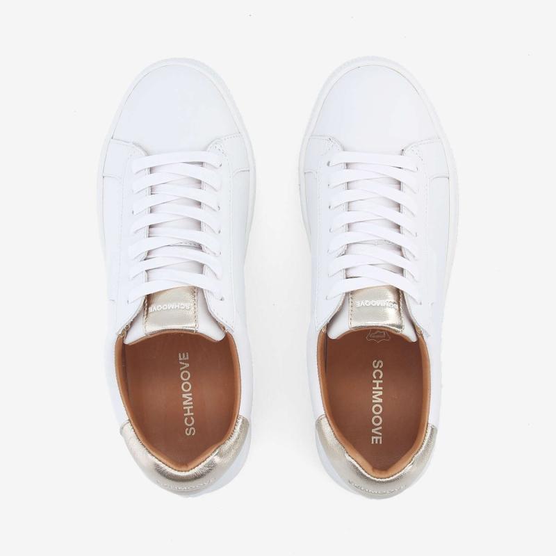 SPARKLE SNEAKER W - NAPPA/GALAXY - BLANC/CHAMPAGNE